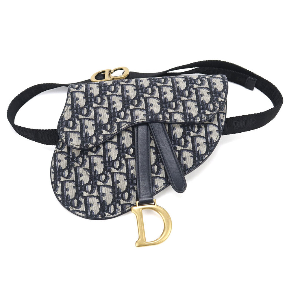 DIOR Dior Body Bag Saddle Women's Navy